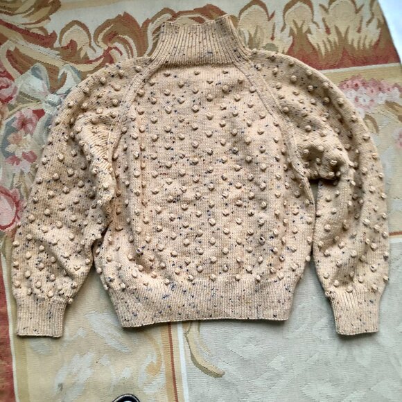 Misha and Puff Camel Confetti Polo Cardigan - Picture 3 of 4